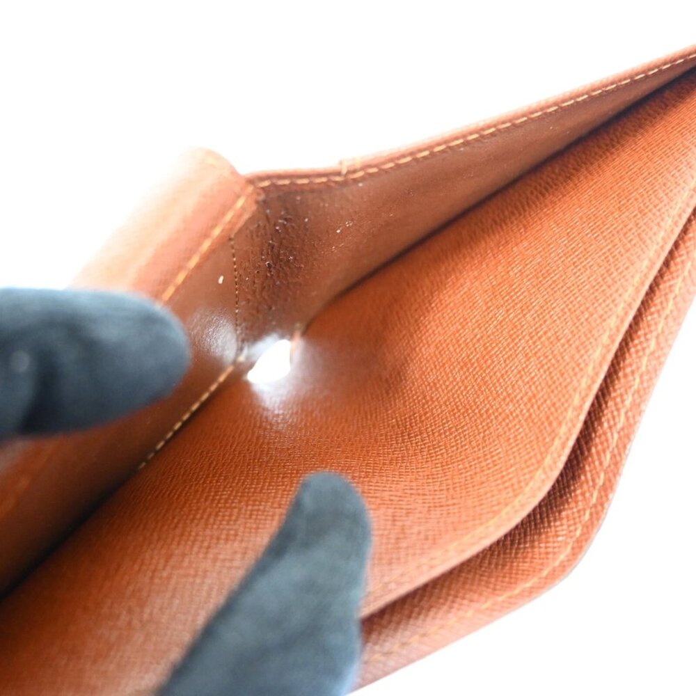 Authentic LOUIS VUITTON Monogram Marco Leather Wallet bsj238-121125 - Picture 13 of 16